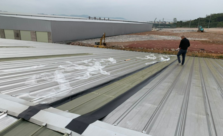 石台厂房屋面防水维修案例