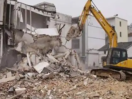 石台旧房改造拆除